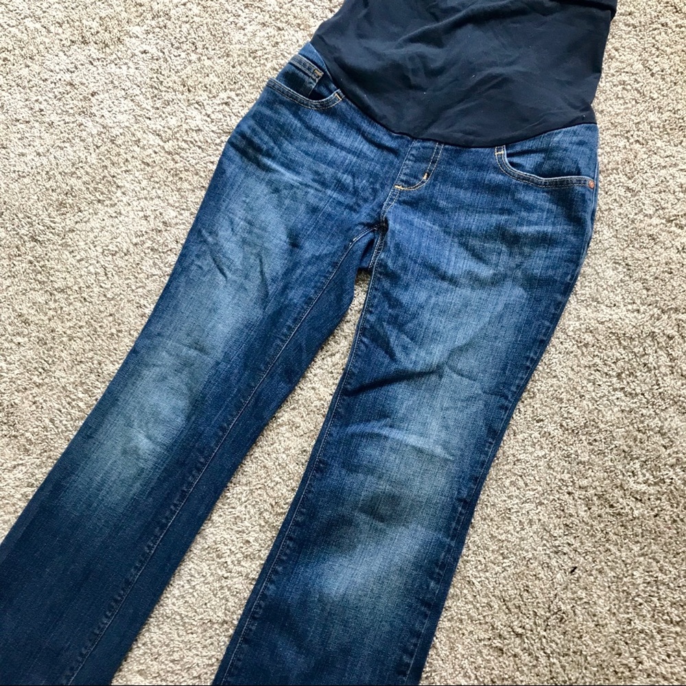 A Pea in the Pod Maternity boot cut jeans